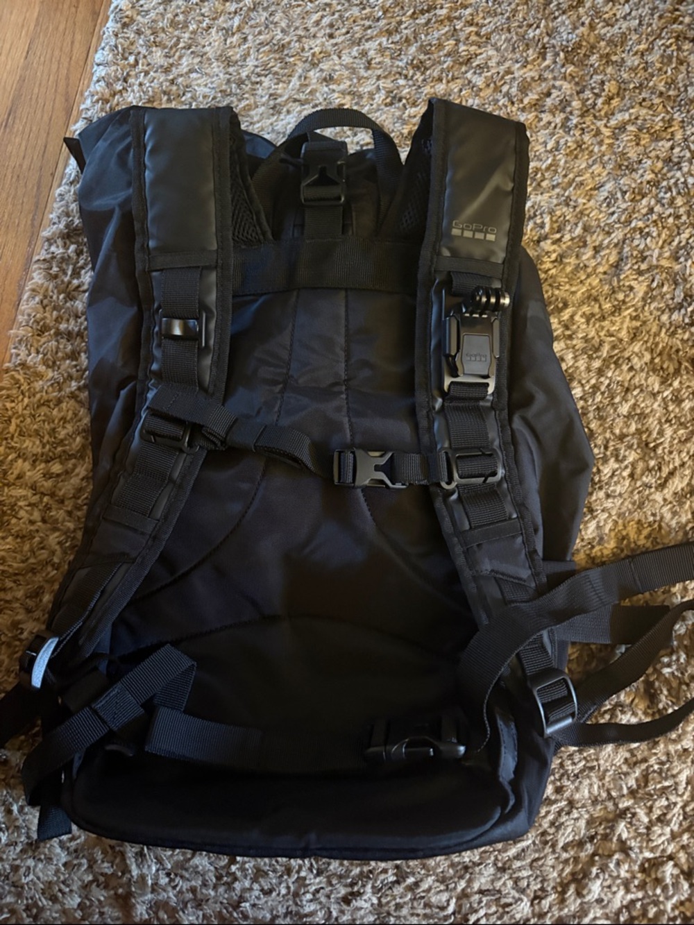 GoPro Roll-Top Black Day Backpack - Picture 2 of 3